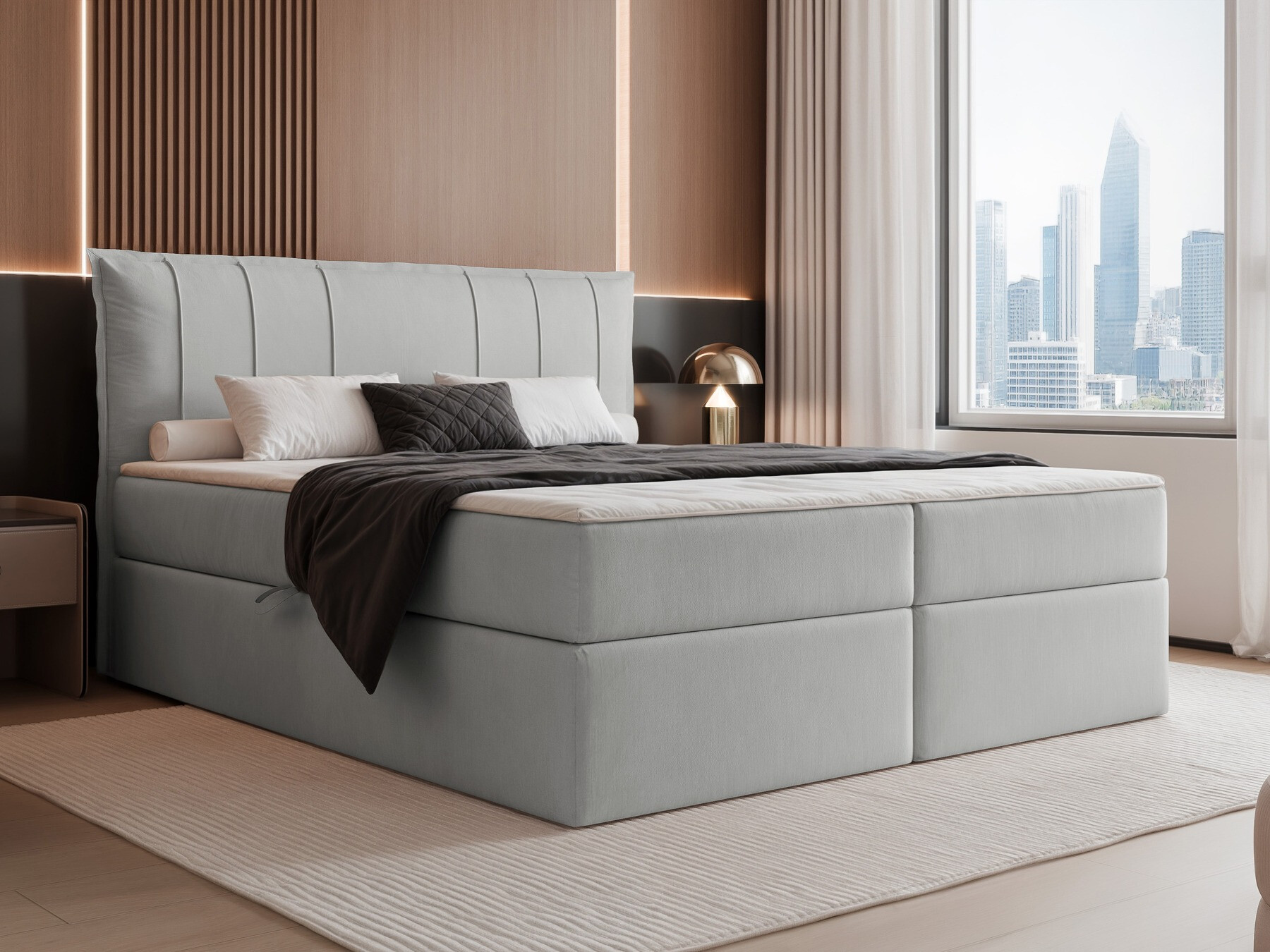 Lit boxspring Martinez 107 (Magic Velvet 2240)