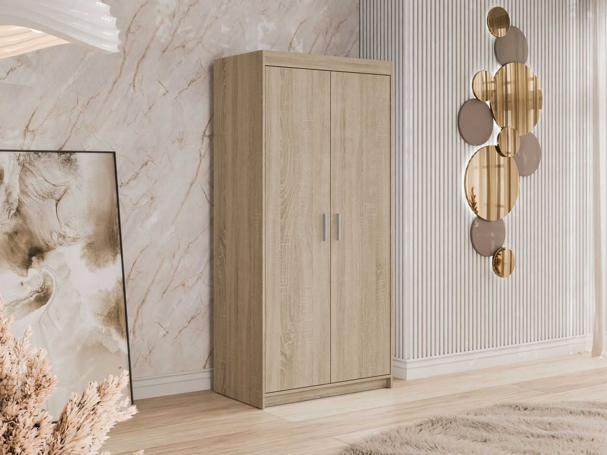 Armoire Novduni 100 (Sonoma chêne)