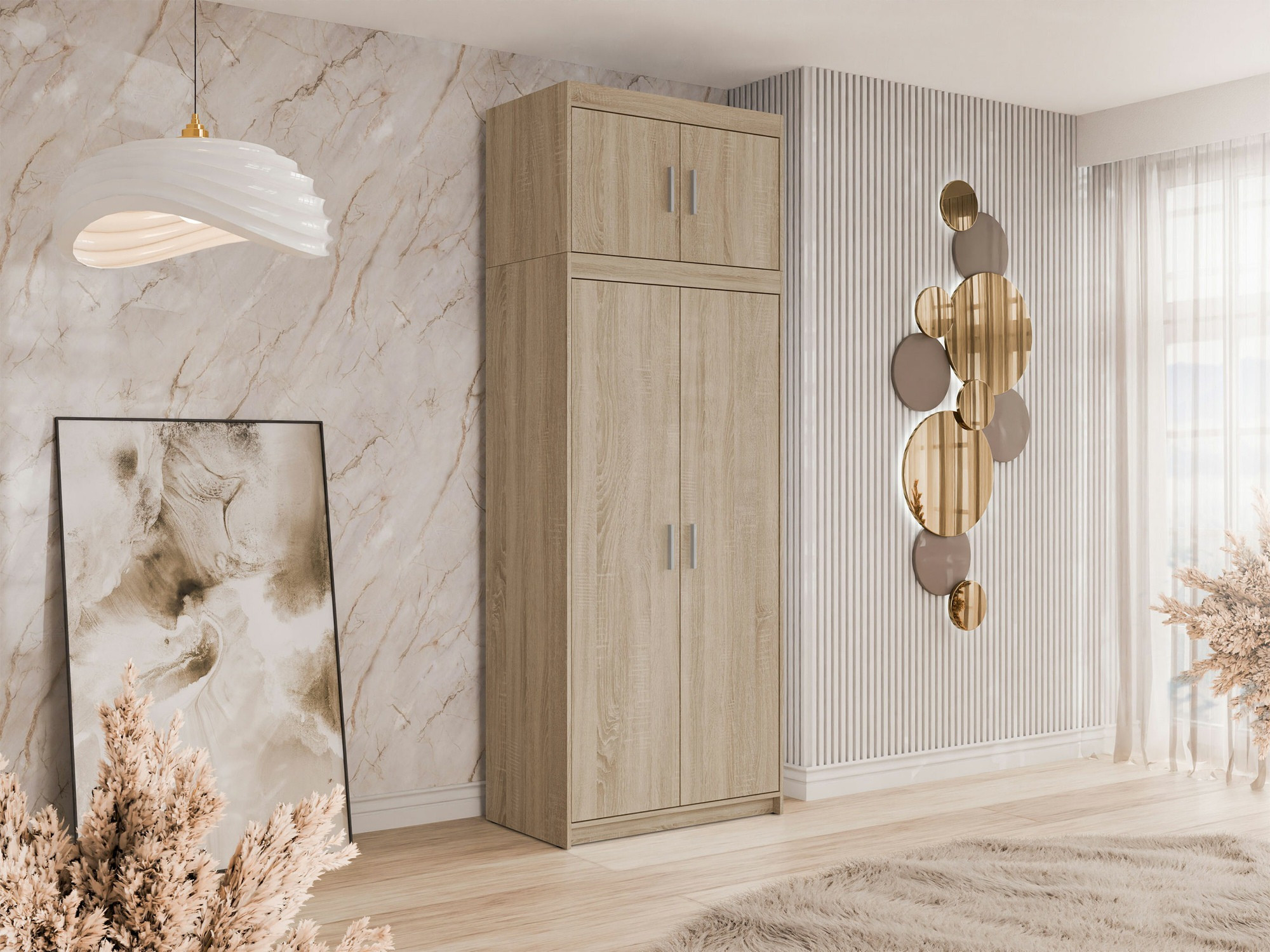 Armoire Novduni 103 (Sonoma chêne)