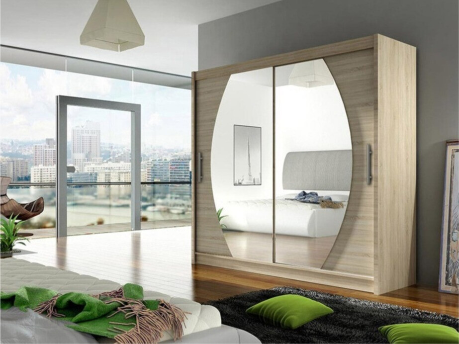 Armoire Closico Pallor IV (Sonoma chêne)