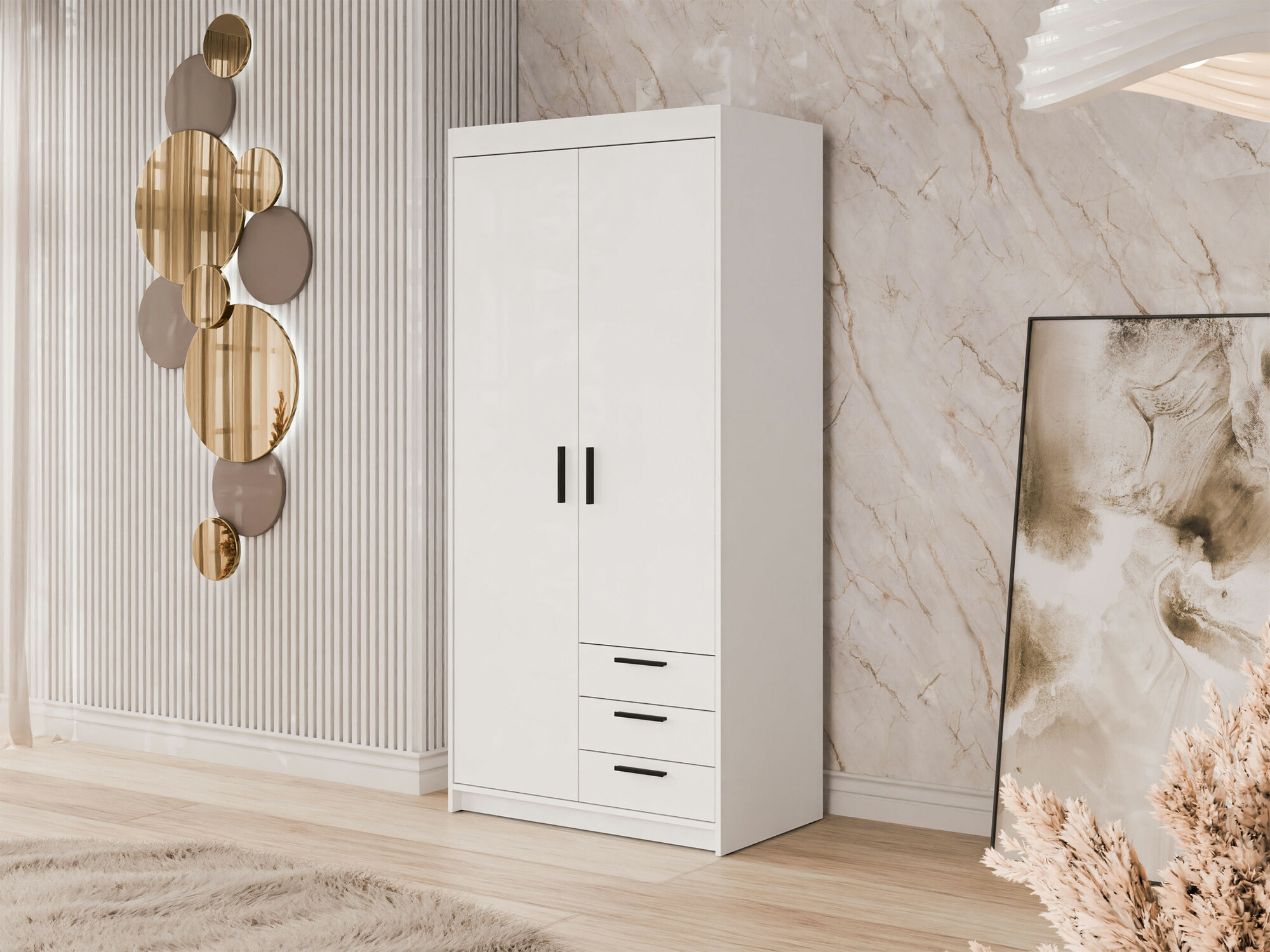 Armoire Novduni 112 (Blanc)