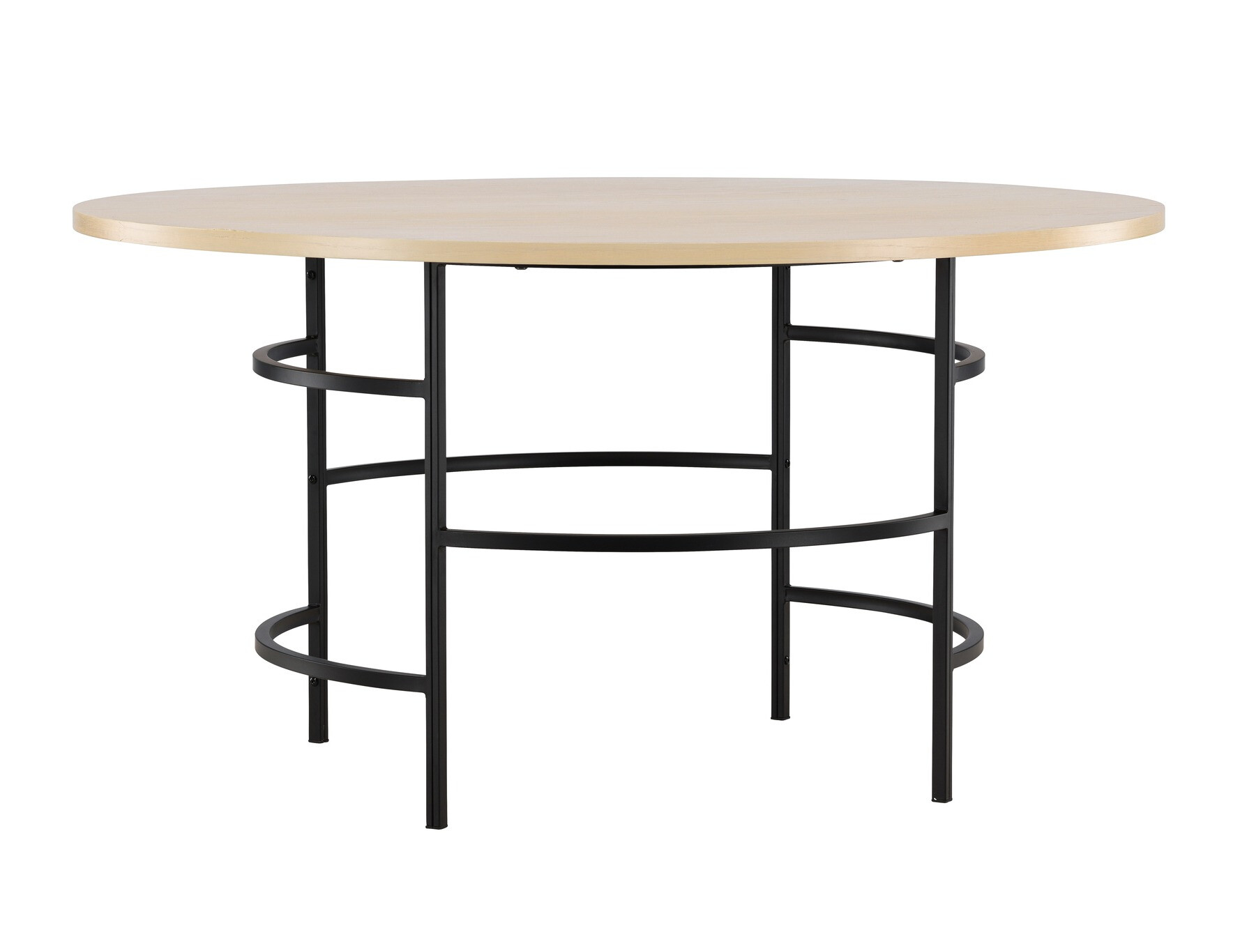 Table Dallas 4695 (Noir + Brun clair)