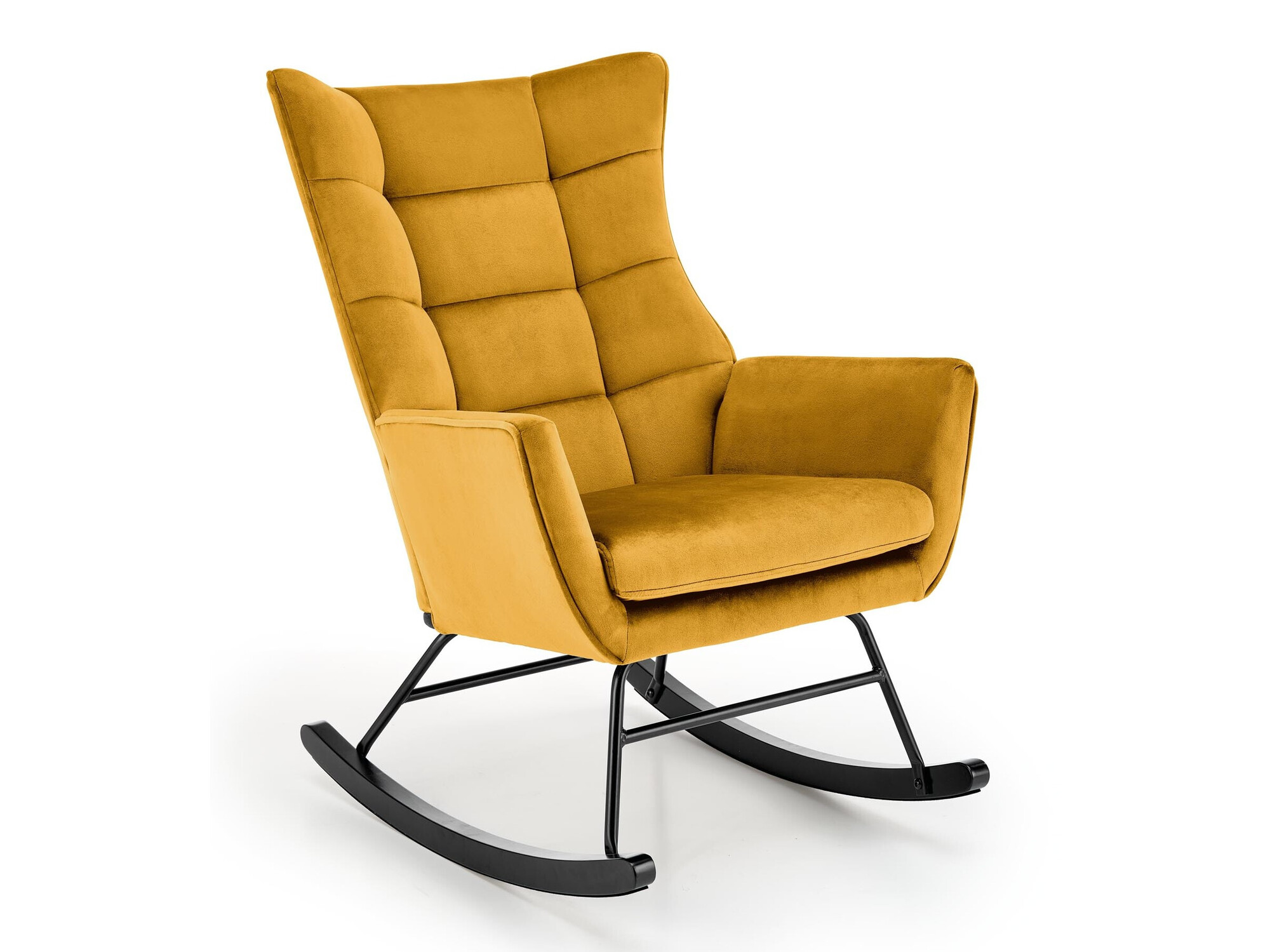 Chaise à bascule Houston 1863 (Jaune)