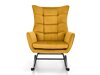Chaise à bascule Houston 1863 (Jaune)