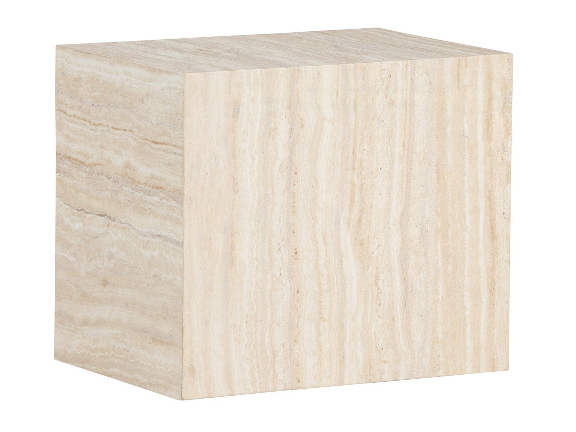 Table d'appoint Dallas 5005 (Clair Travertine)