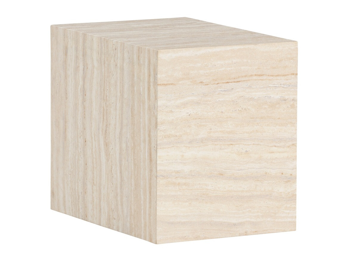 Table d'appoint Dallas 5005 (Clair Travertine)