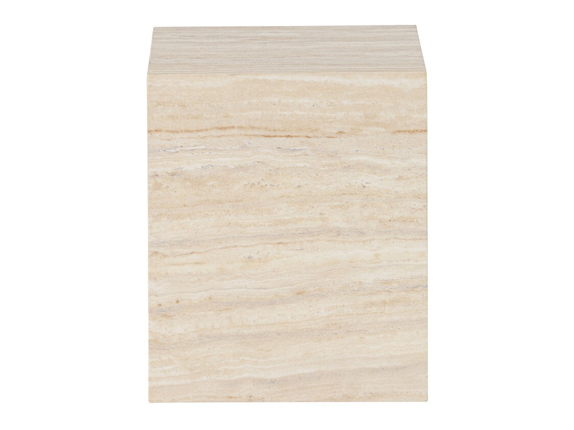 Table d'appoint Dallas 5005 (Clair Travertine)