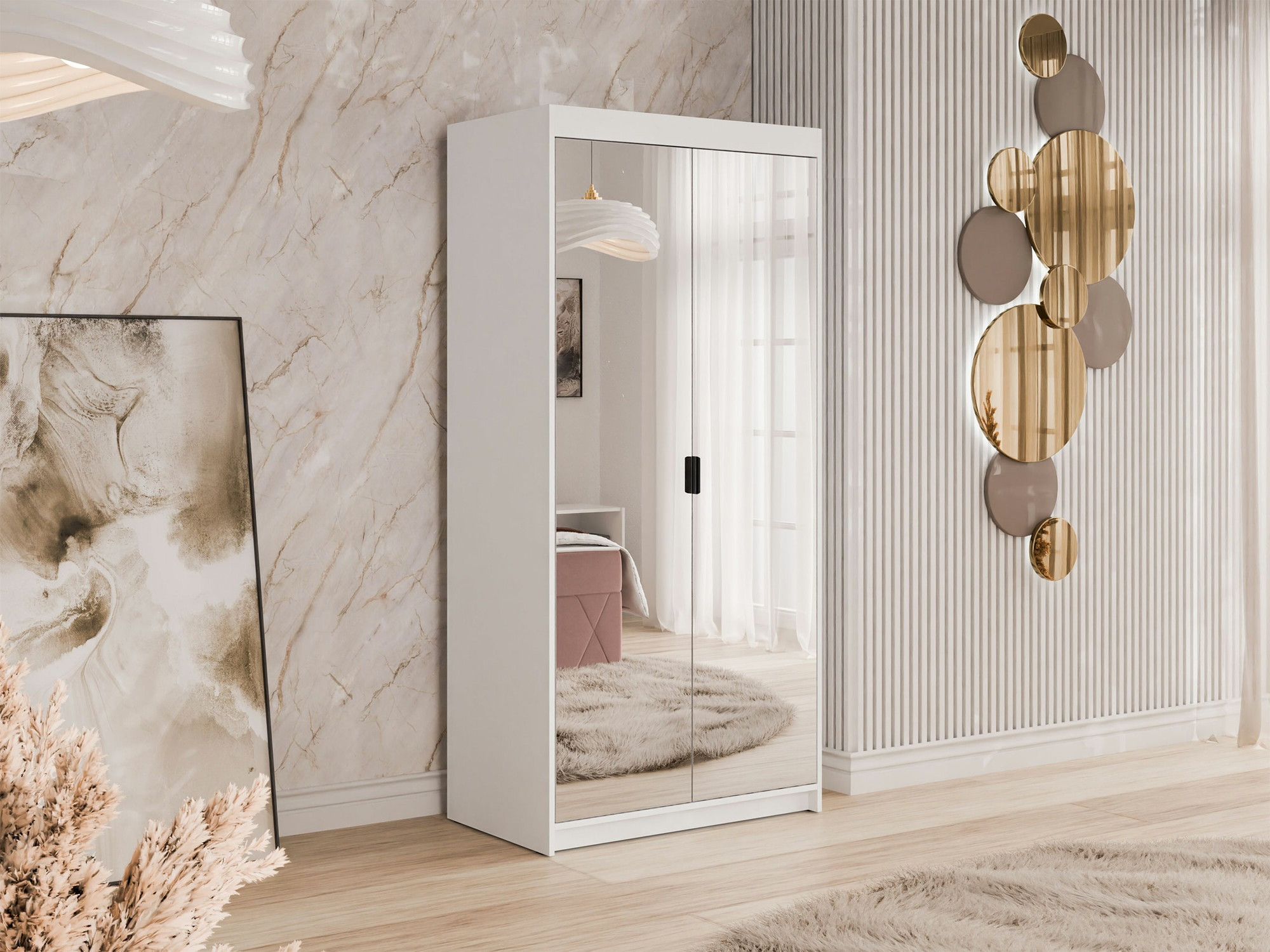 Armoire Novduni 114 (Blanc)