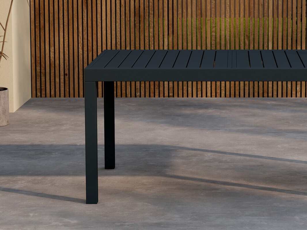 Table de jardin Dallas 4716 (Noir)