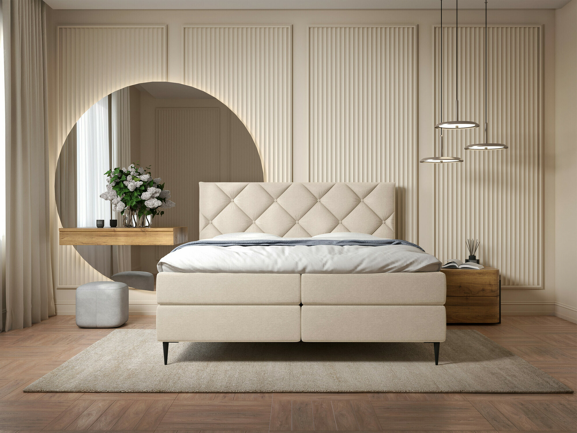 Lit boxspring ComfiDream Myrel (Verita 03)