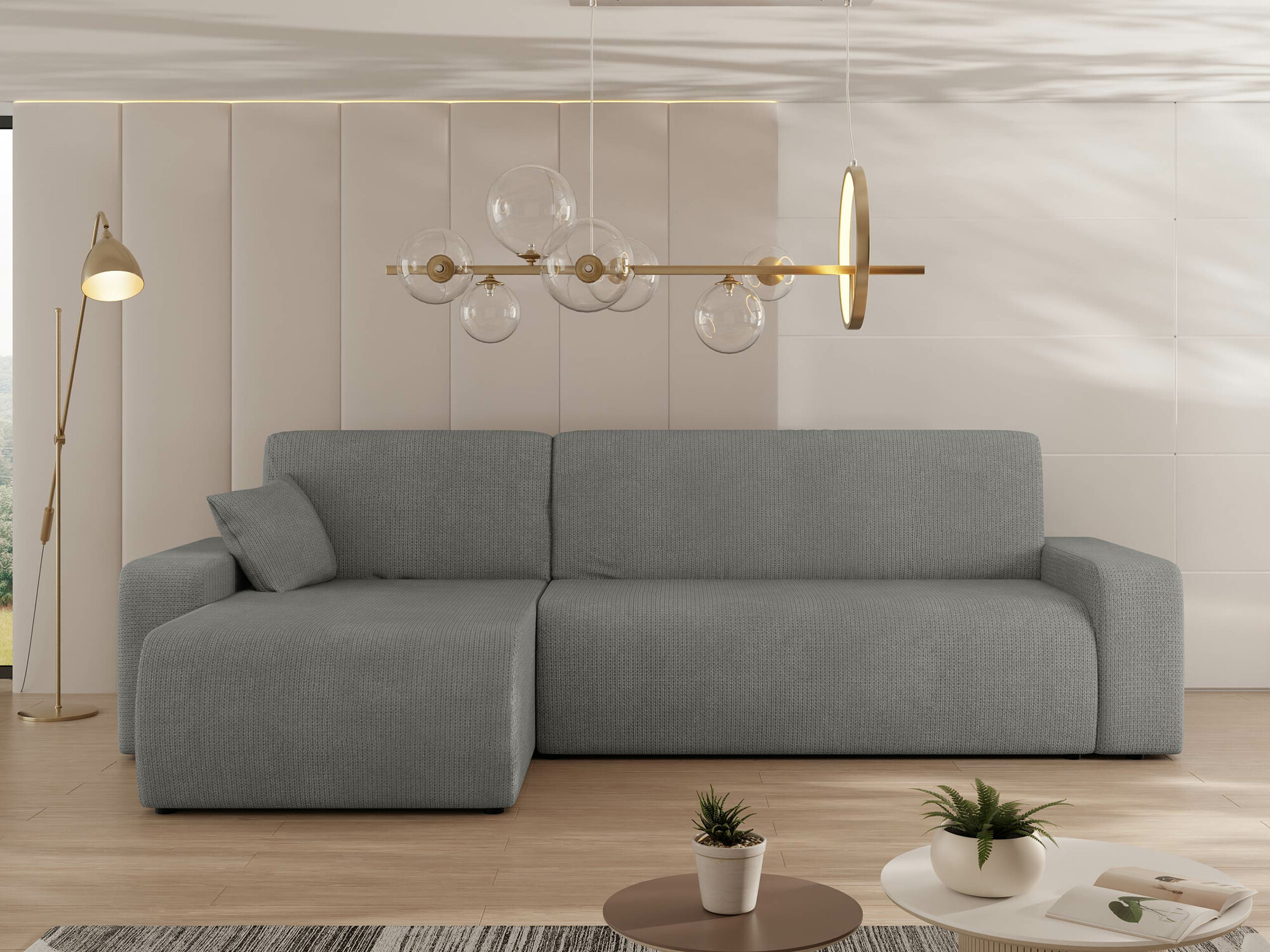 Canapé d'angle Shelton 102 (Lima 27)