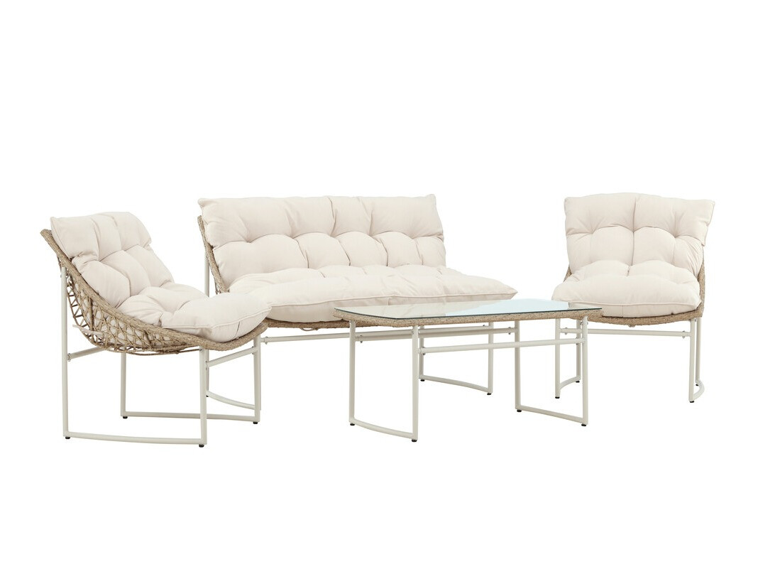 Ensemble de mobilier de jardin Dallas 4732 (Beige)