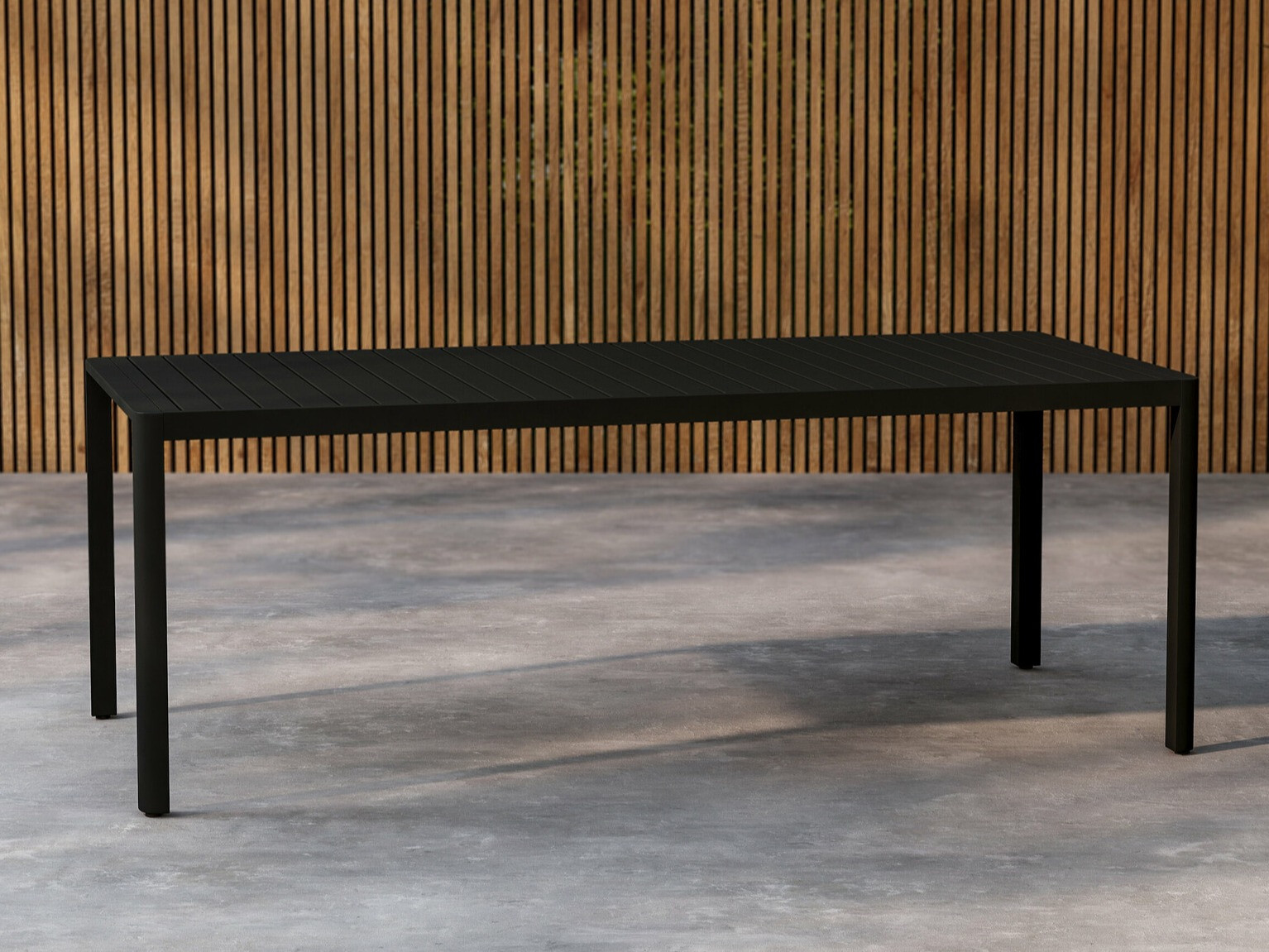 Table de jardin Dallas 4734 (Noir)