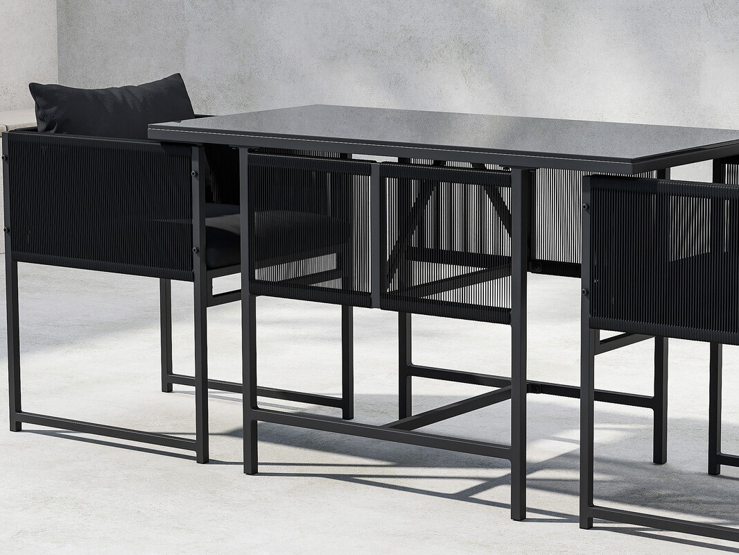 Ensemble de balcon Dallas 4737