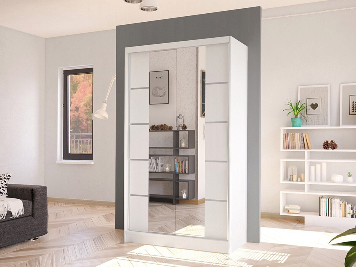 Armoire Closico Fractor V (Blanc)