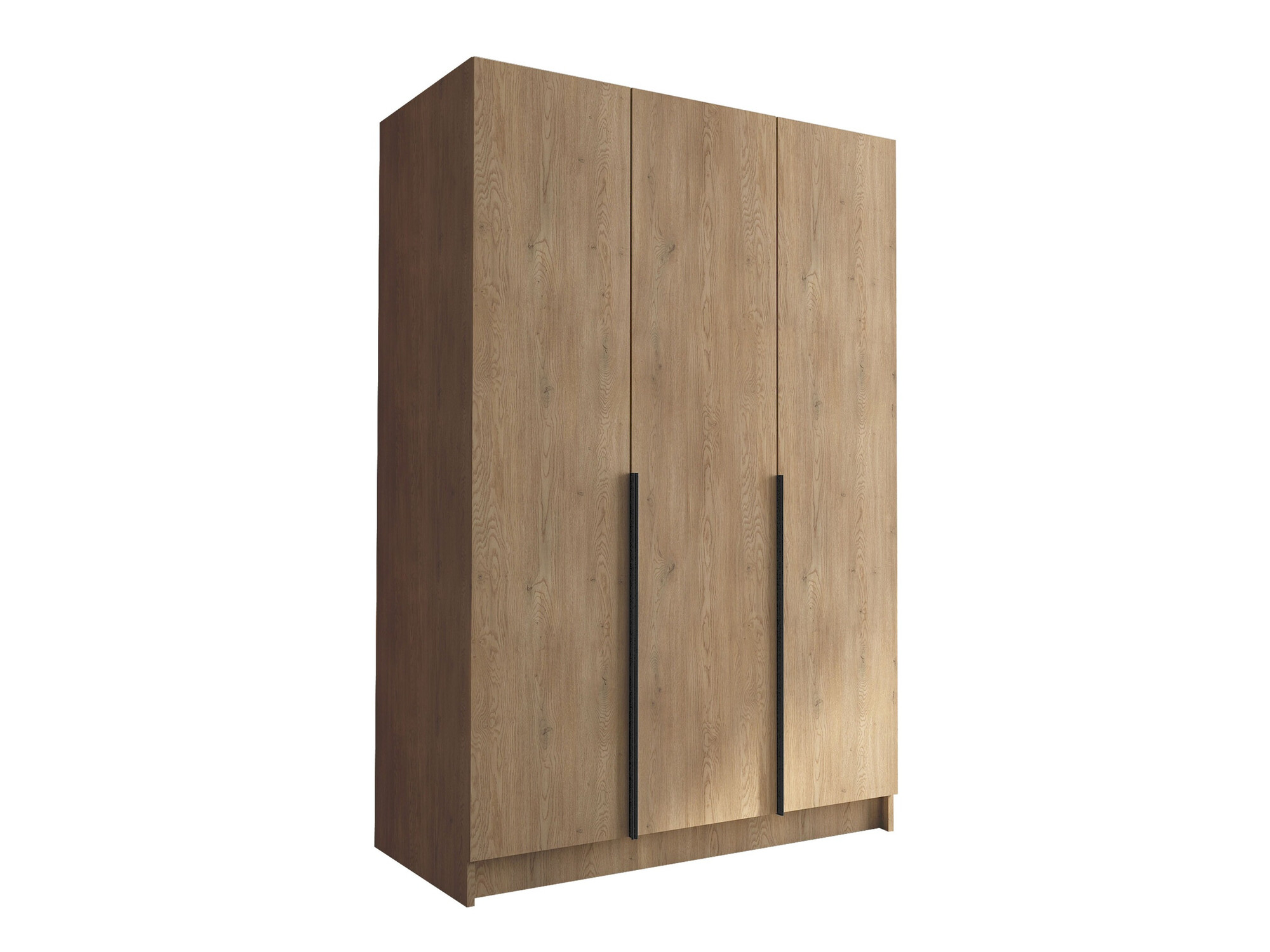 Armoire Closico Decoron I (Clair bois + Noir)