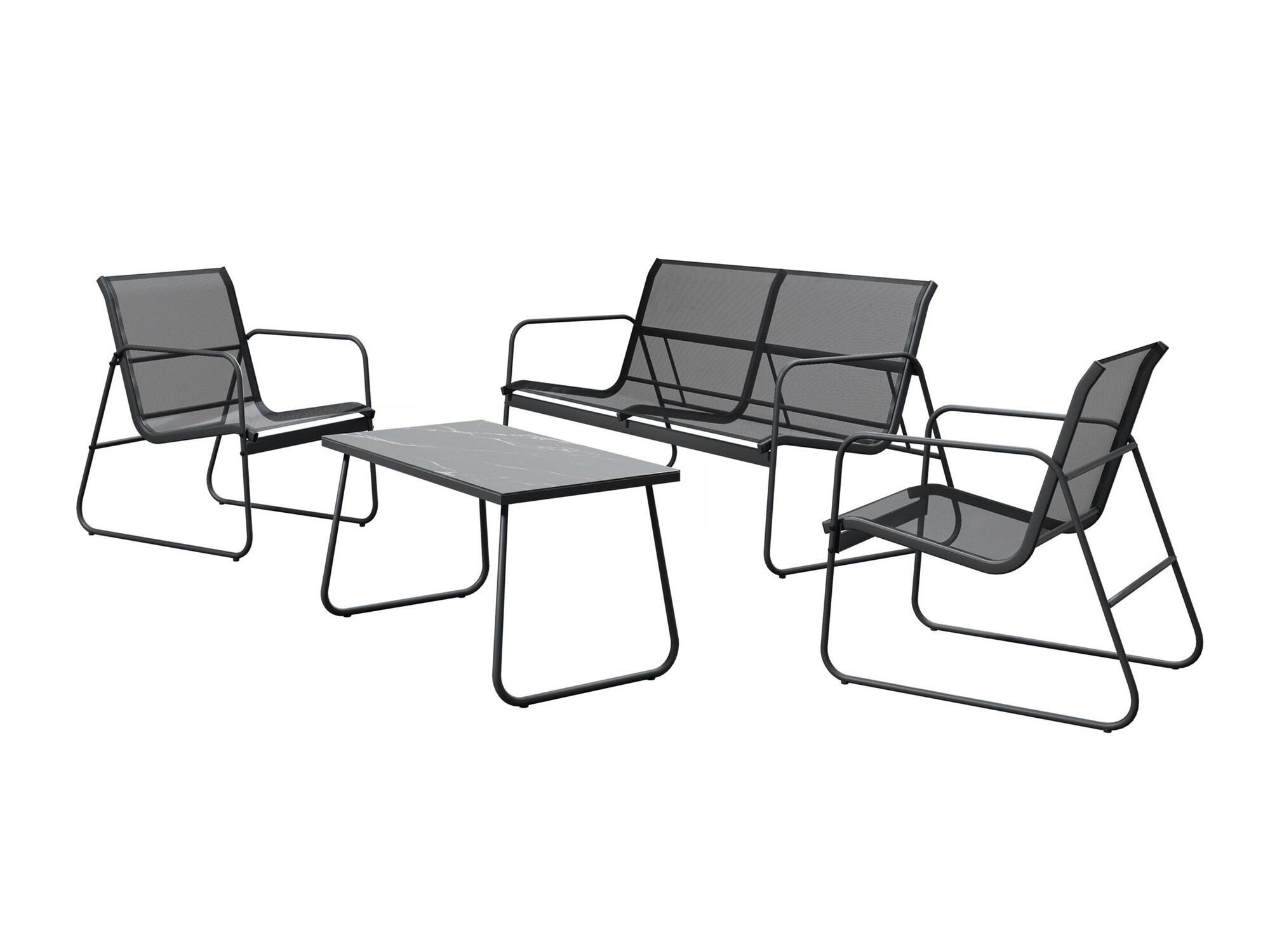 Ensemble de mobilier de jardin Richardson 133 (Anthracite)