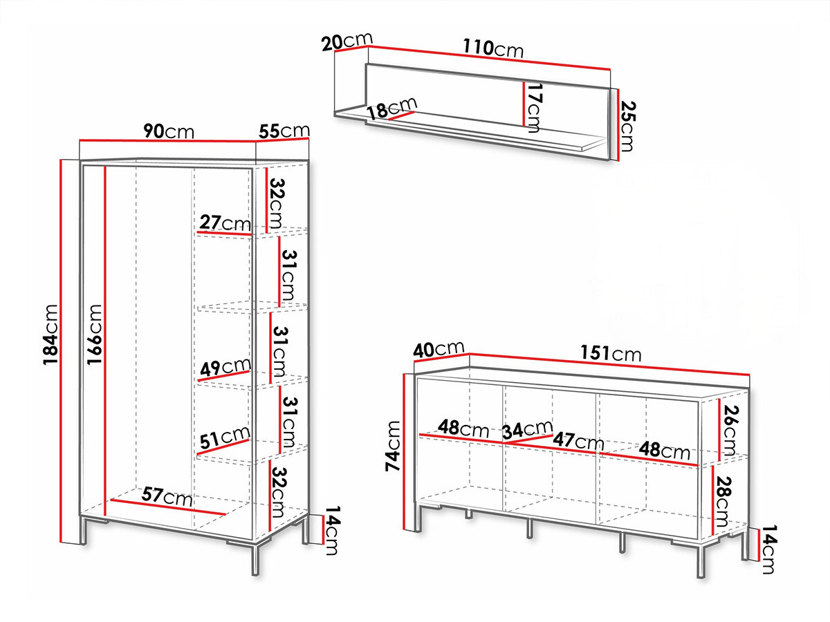 Ensemble de salon Fabula I