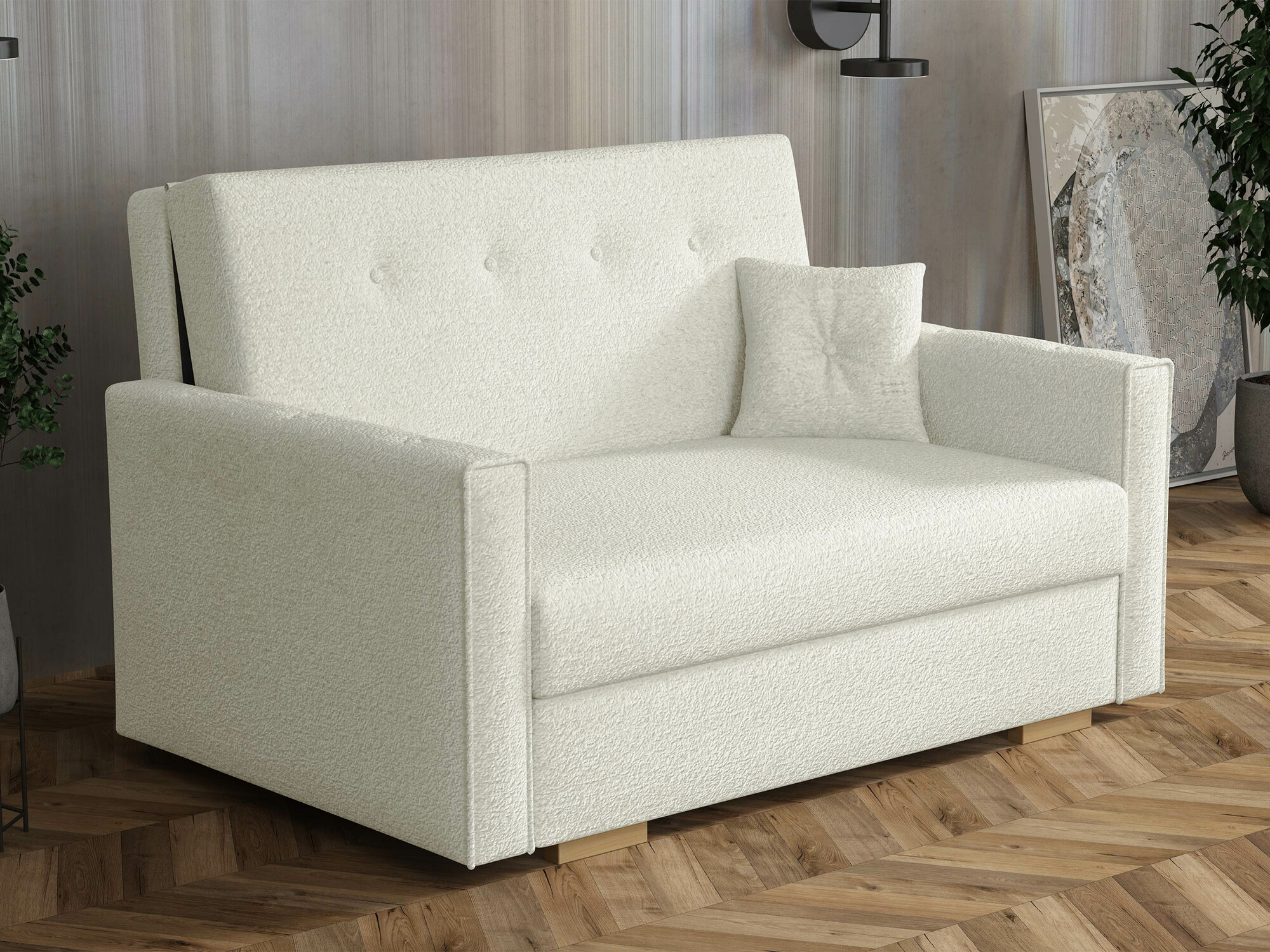 Canapé convertible Caelrin II (Coral 15)