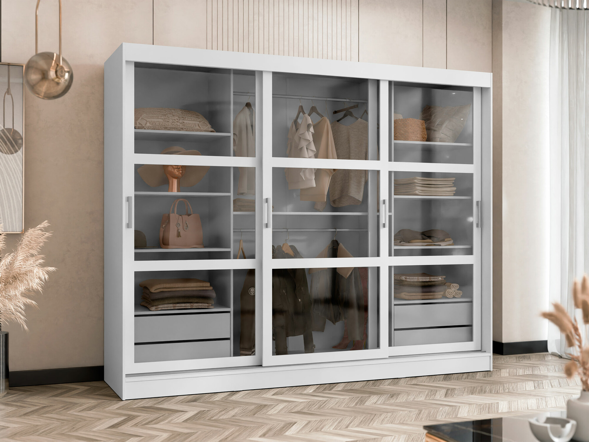 Armoire Comfivo Opus (Blanc)