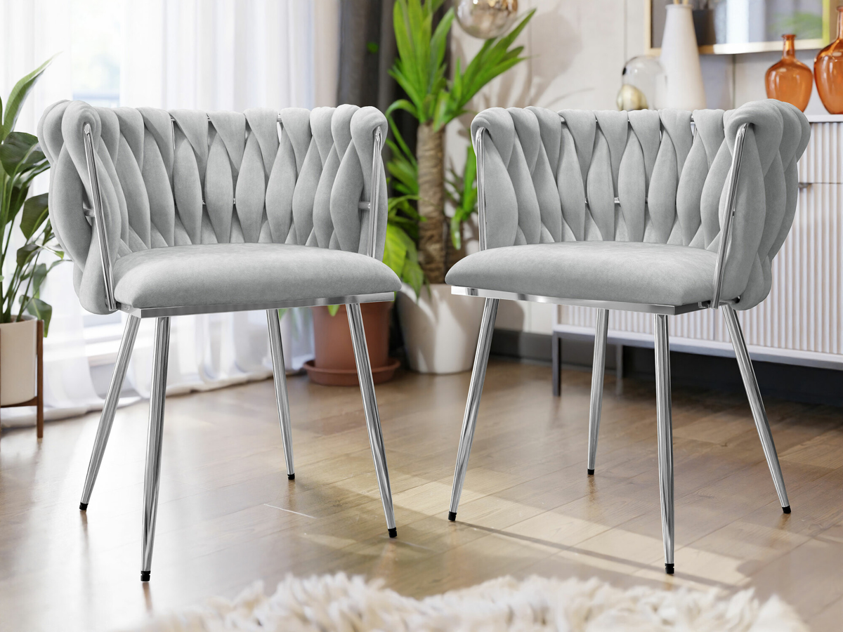 Chaise Comfivo 434 (Argent + Gris)