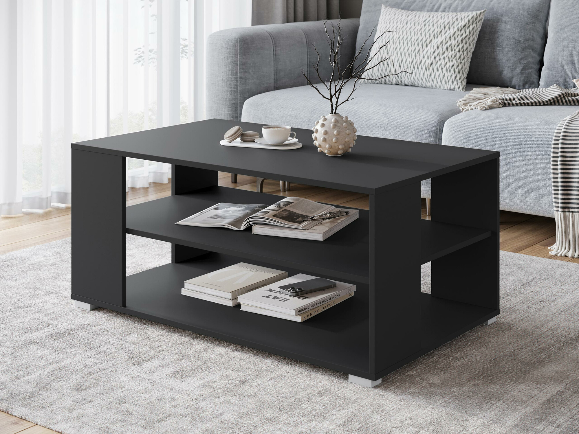 Table basse Sarasota 187 (Graphite)