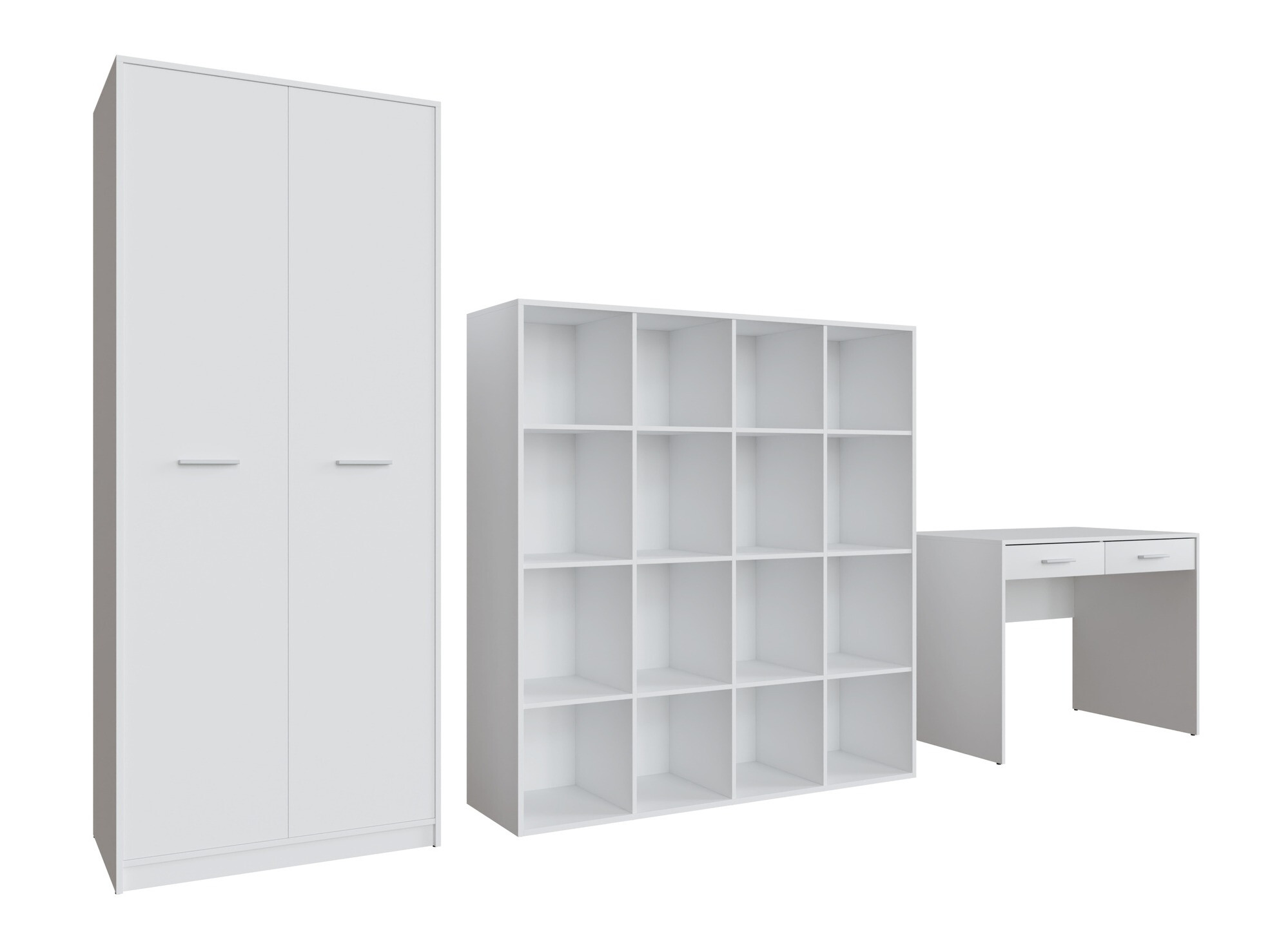 Ensemble de bureau à domicile Novsore 166 (Blanc)