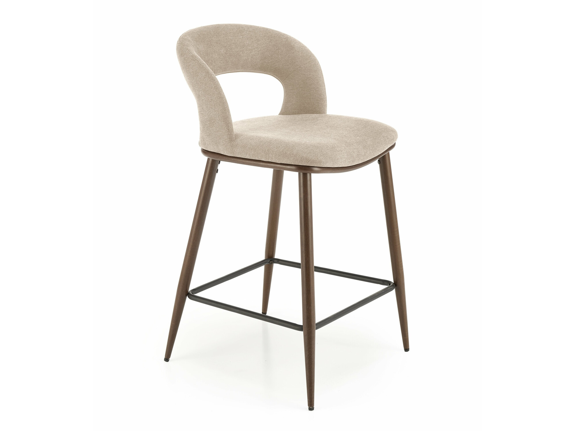Chaise de bar mi-hauteur Houston 1932 (Beige)