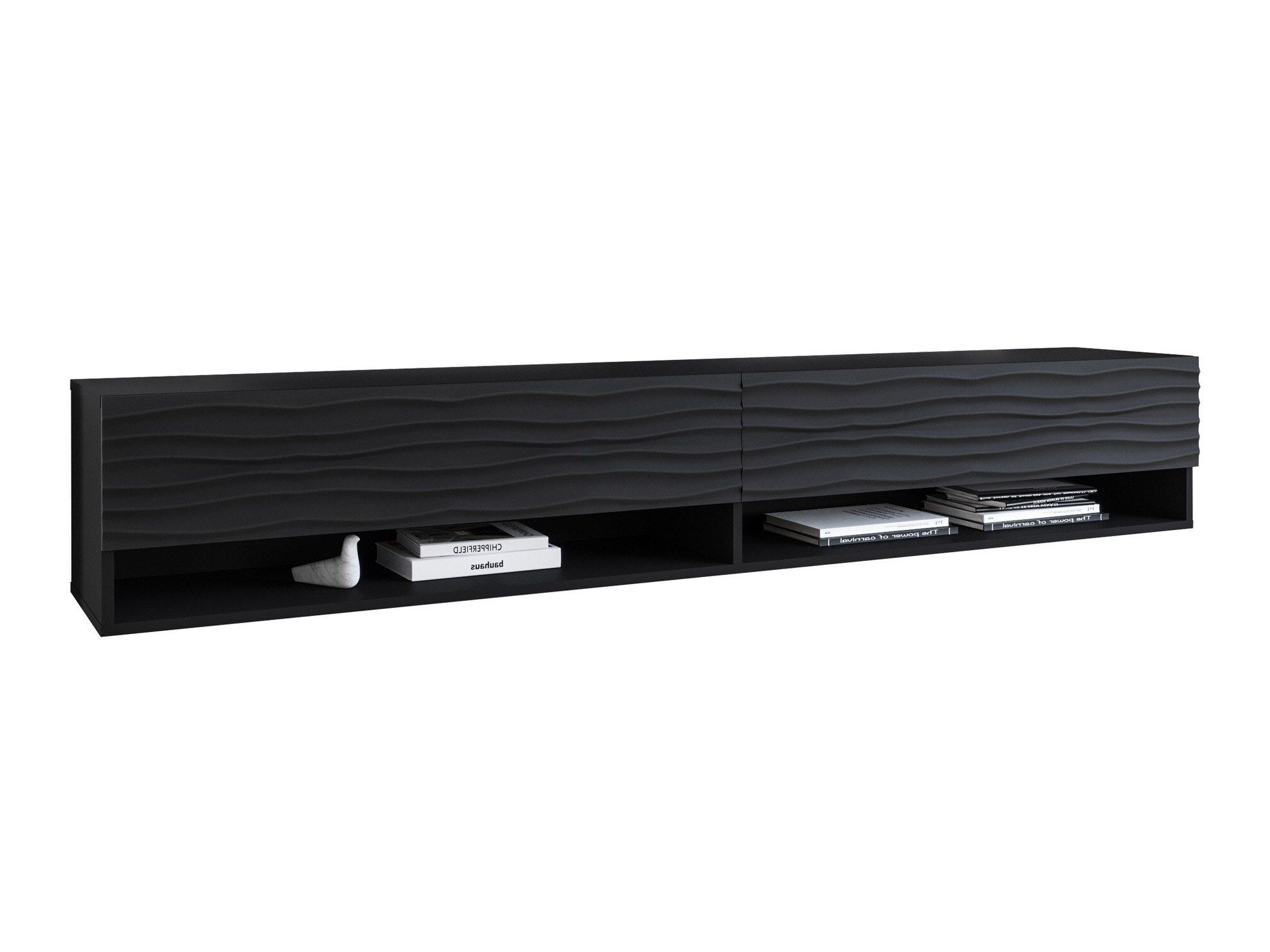 Meuble TV Sarasota 119 (Graphite + Noir)