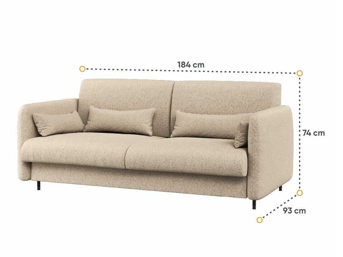 Ensemble de meubles Concept Lenart VI (Blanc brillant + Blanc + Bleu)