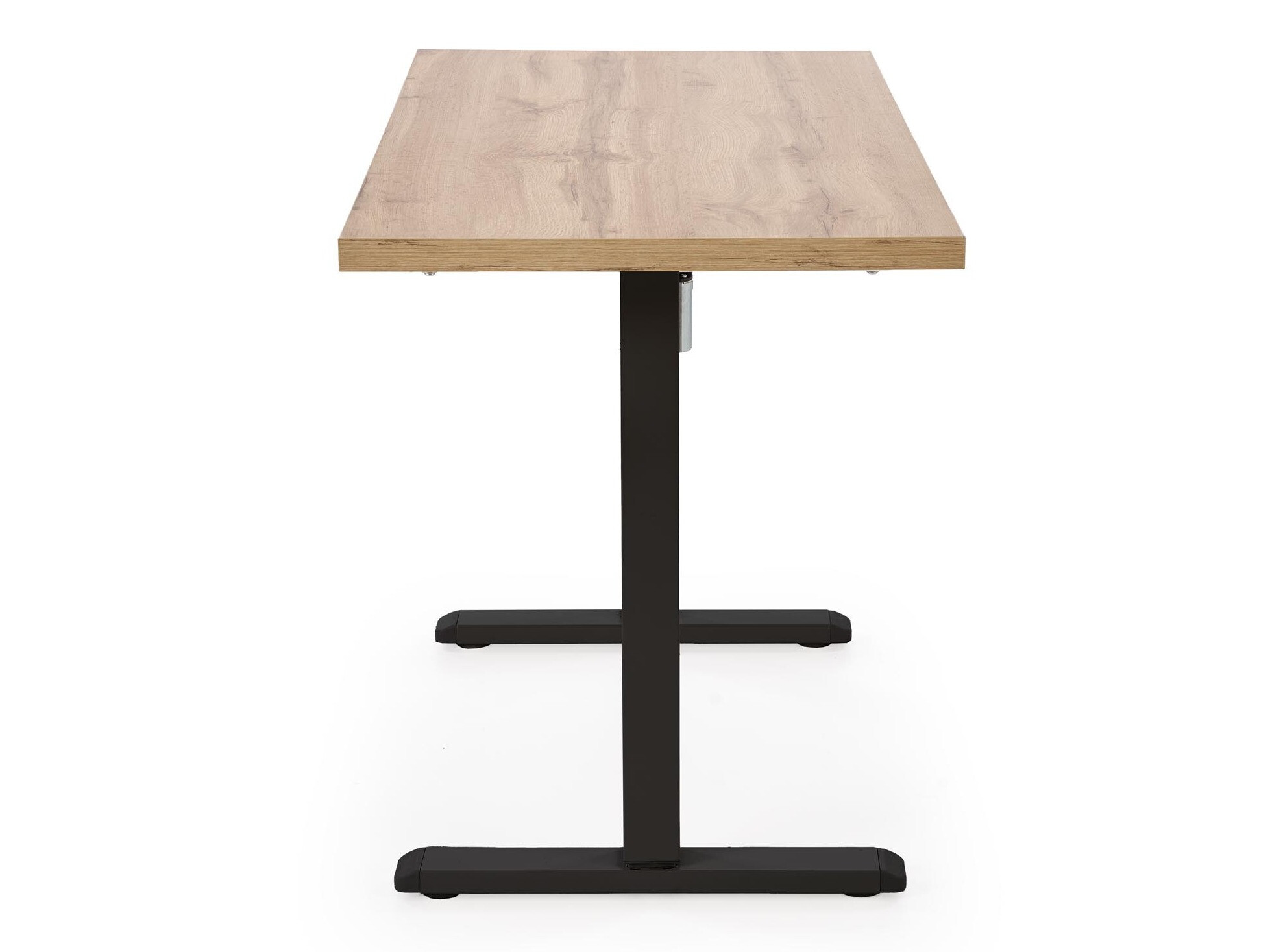 Bureau réglable en hauteur Houston 1942 (Chêne Artisan + Noir)