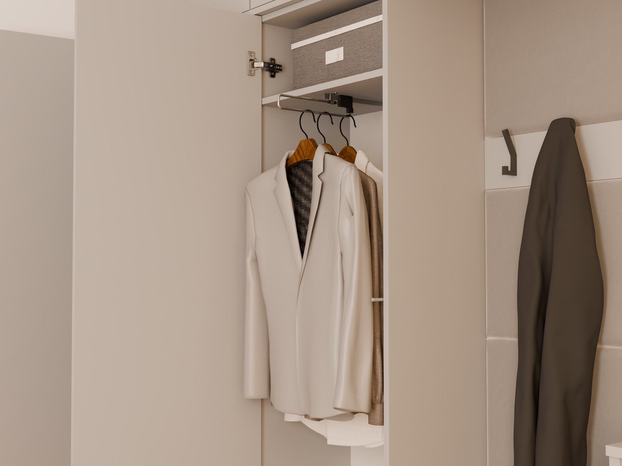 Armoire Mandeville 375 (Cachemire)