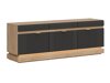 Meuble TV Teselbu 100 (Anthracite + Chêne Torro)