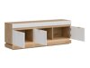 Meuble TV Teselbu 100 (Blanc + Chêne Torro)