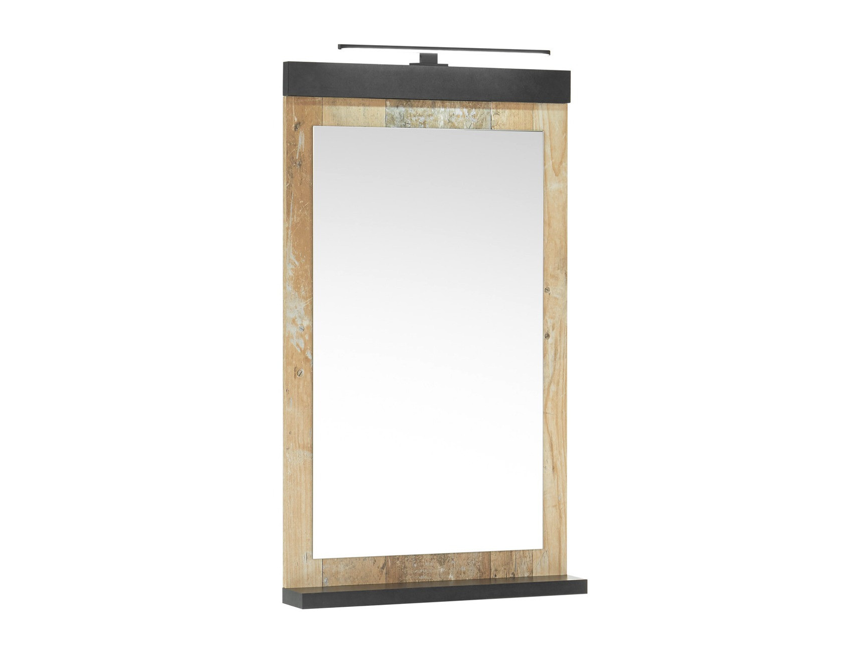 Miroir de salle de bain Cirtale 135 (Arbre âgé + Anthracite)