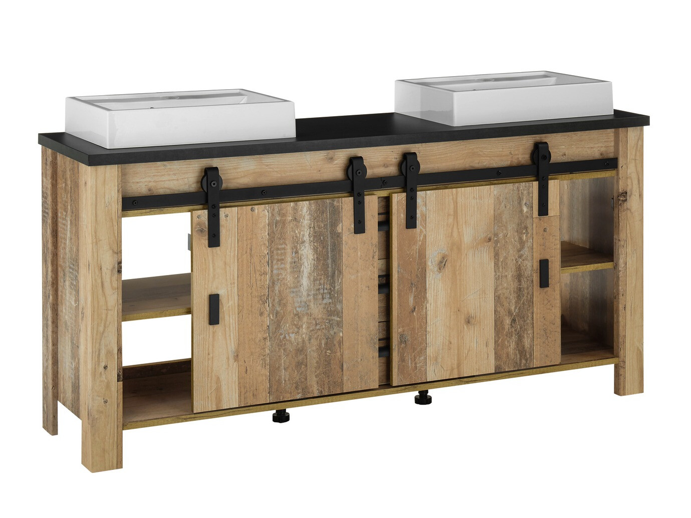 Ensemble de salle de bain Cirtale 137 (Arbre âgé + Anthracite)