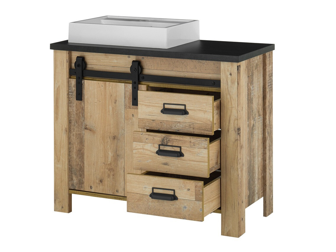 Ensemble de salle de bain Cirtale 139 (Arbre âgé + Anthracite)