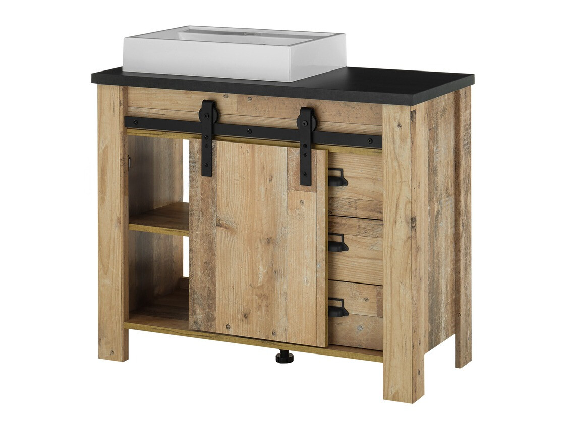 Ensemble de salle de bain Cirtale 139 (Arbre âgé + Anthracite)