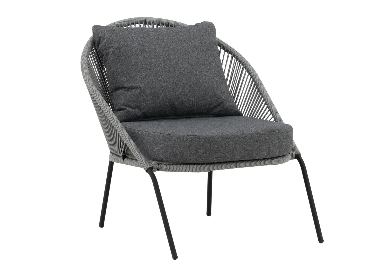 Fauteuil de jardin Dallas 1079 (Gris)