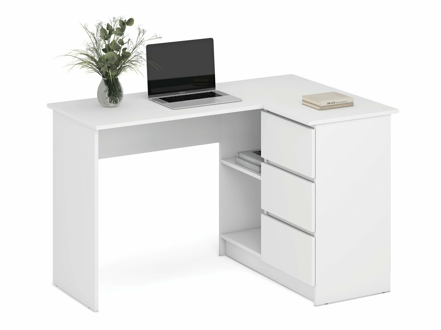 Bureau d'angle Houston 1950 (Blanc)