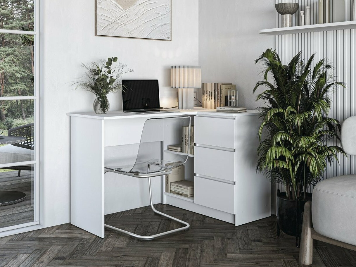 Bureau d'angle Houston 1950 (Blanc)