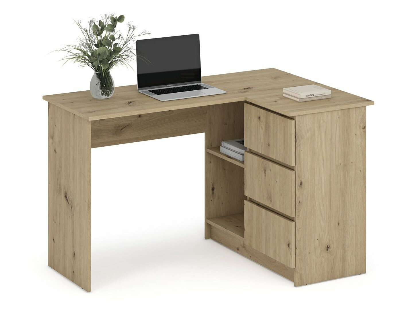 Bureau d'angle Houston 1950 (Chêne Artisan)