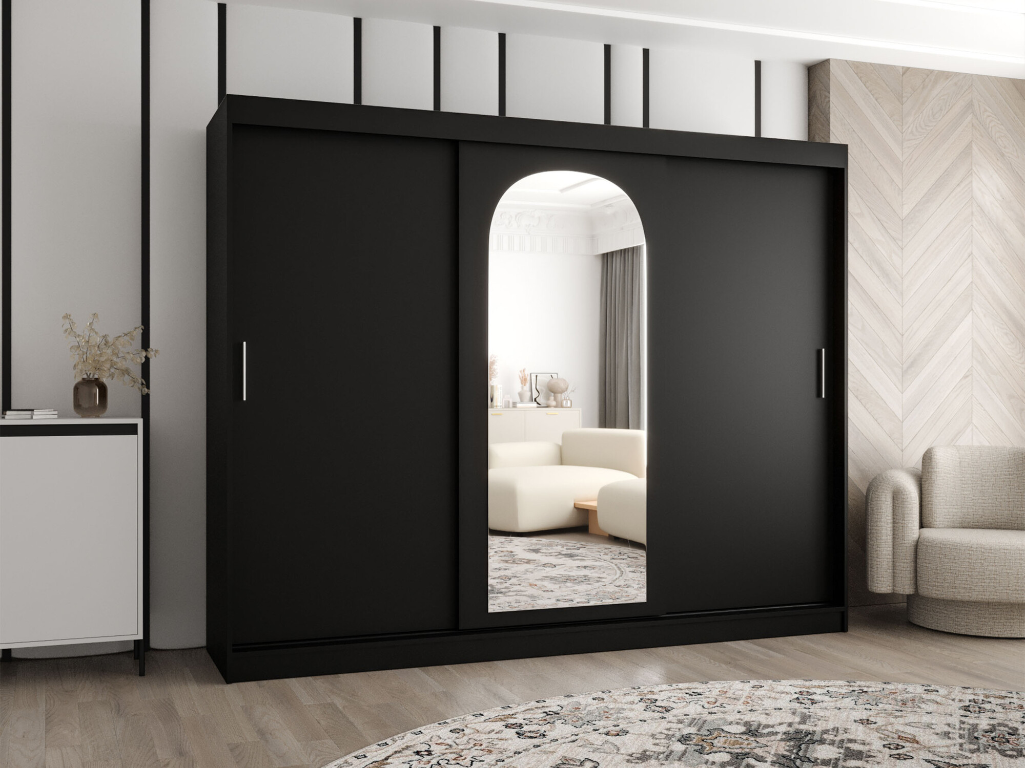 Armoire Hartford 497 (Noir)