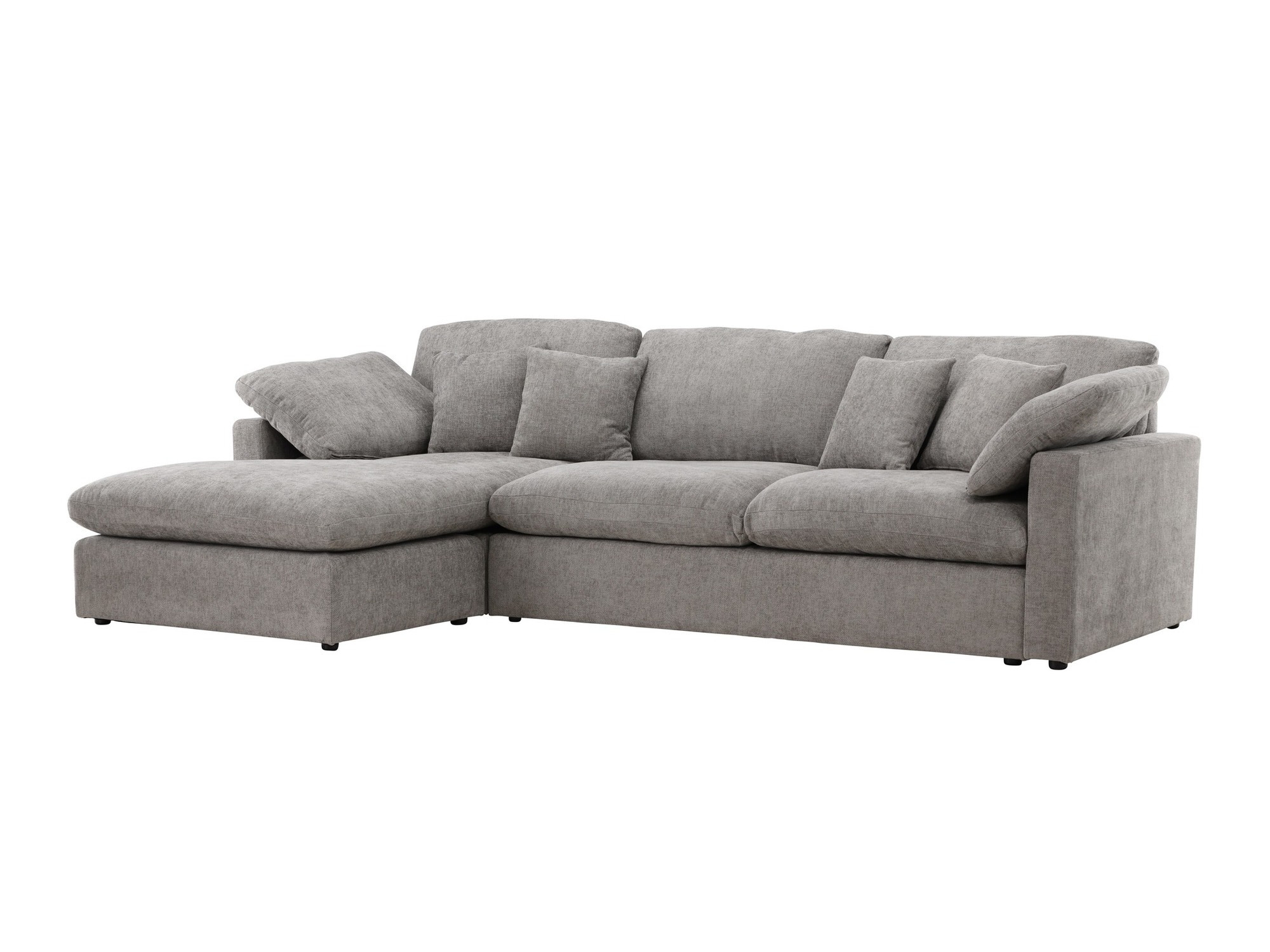 Canapé d'angle Dallas 4813 (Gris foncé)