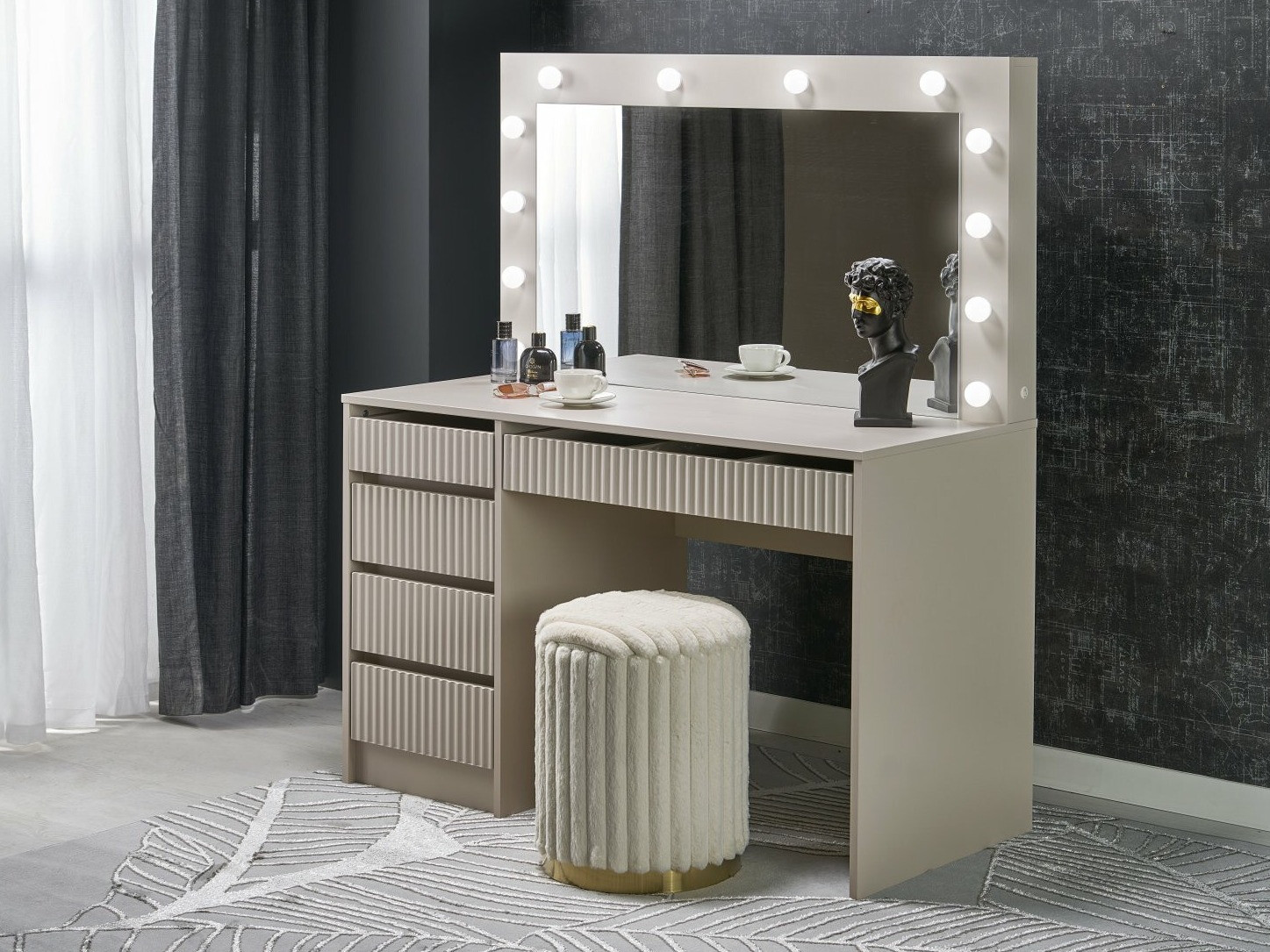 Coiffeuse Houston Gaudium I (Cachemire)