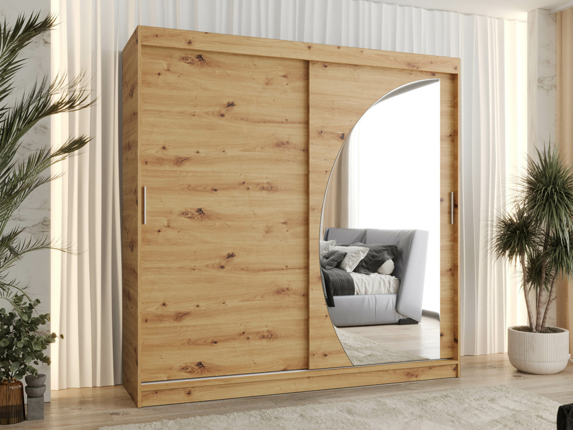 Armoire Hartford 507 (Chêne Artisan)