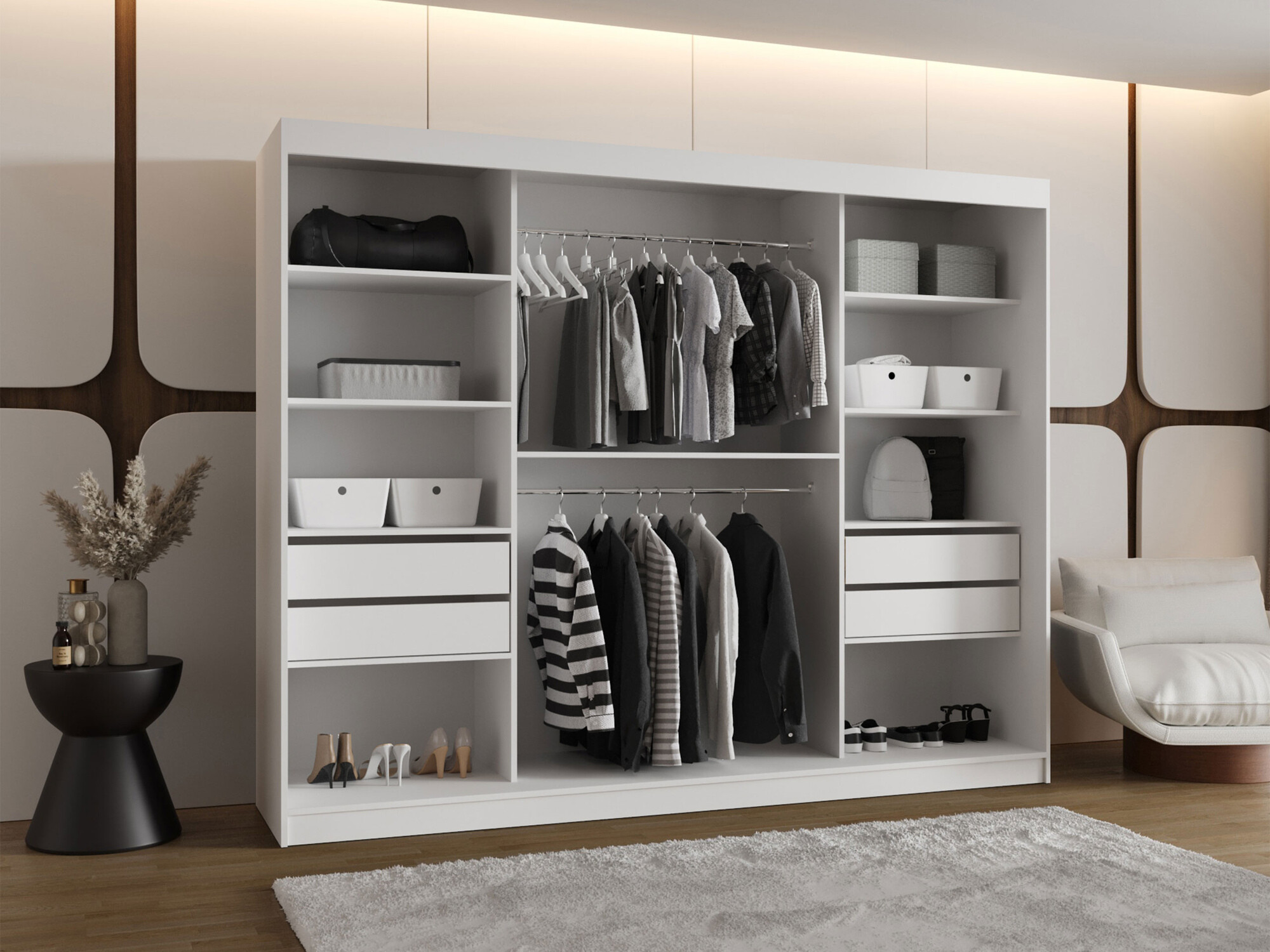 Armoire Hartford 508 (Blanc)