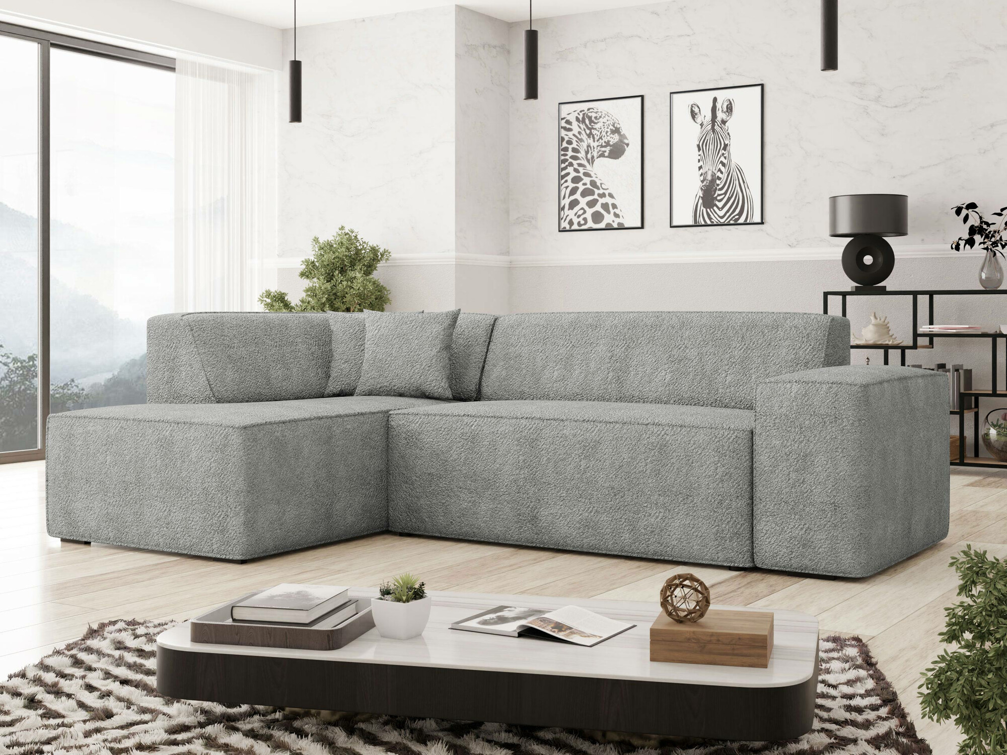 Canapé d'angle Comfivo 289 (Coral 75)