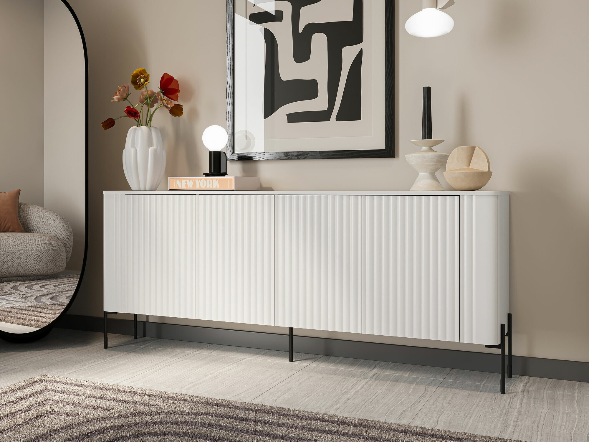 Buffet Nobilitas I (Blanc)