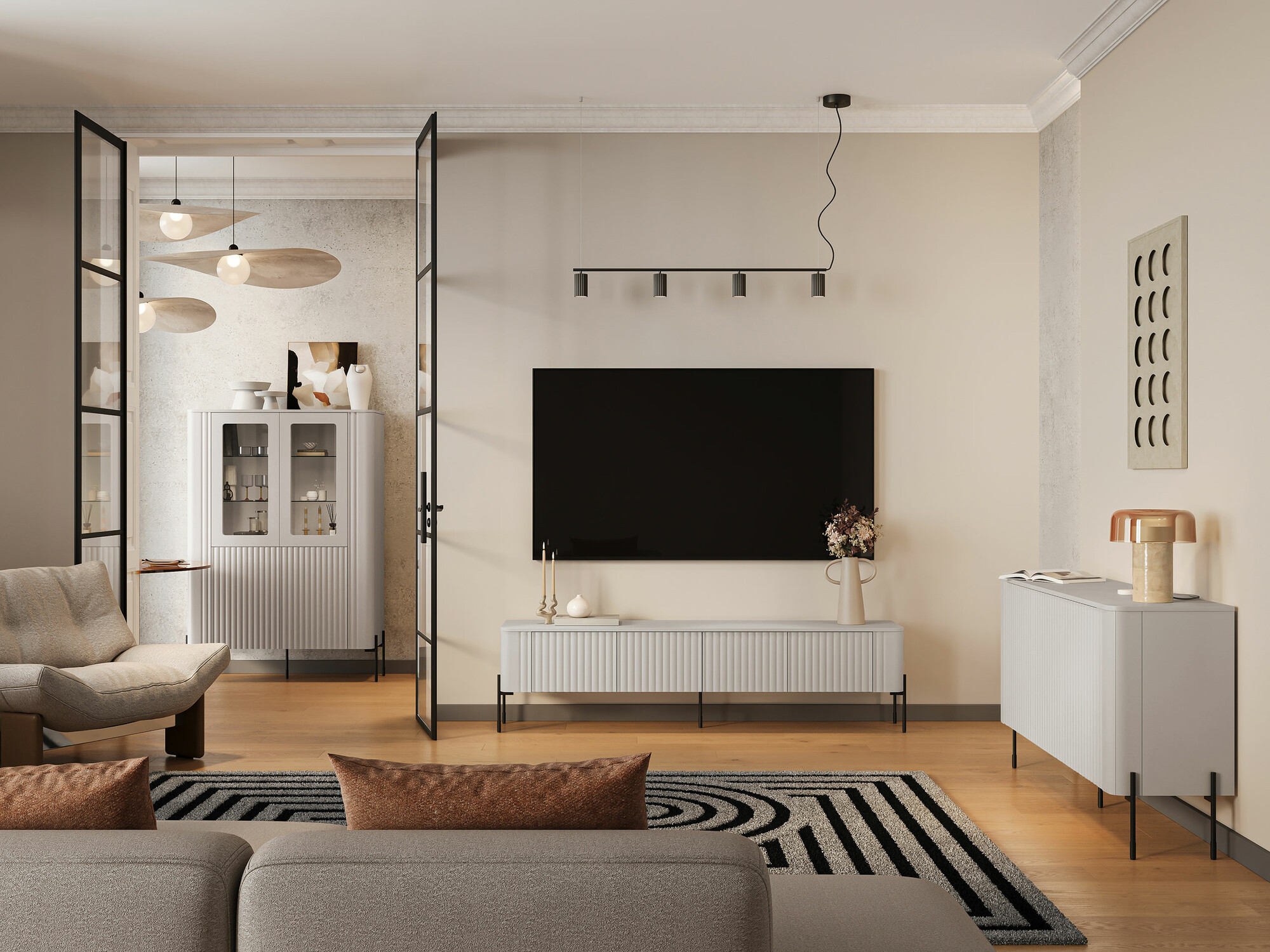 Ensemble de salon Nobilitas (Cachemire)